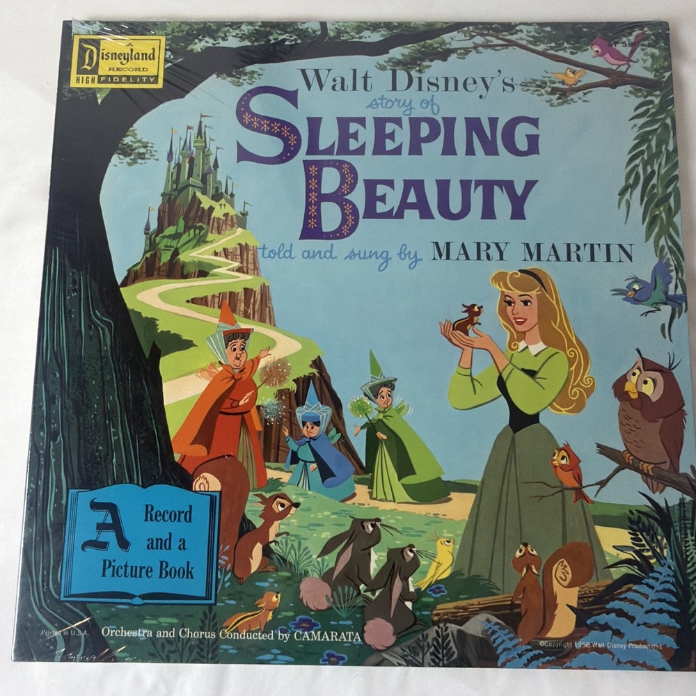 Walt Disney Story Of Sleeping Beauty - With Mary Martin Sealed